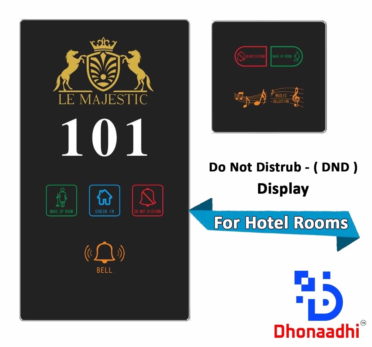 Modern Hotel Door Lock